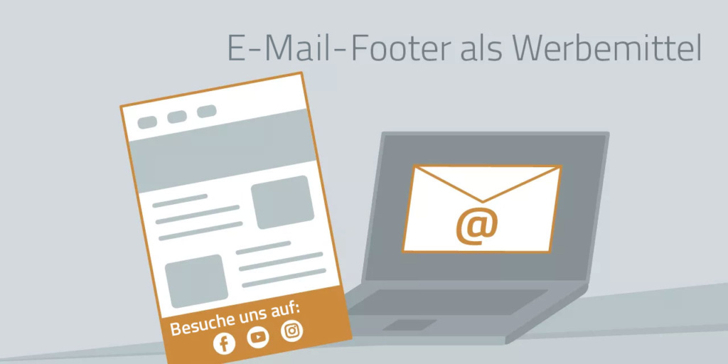 Fußnote Email E-Mail-Footer erstellen – so gelingt es garantiert | Evalanche