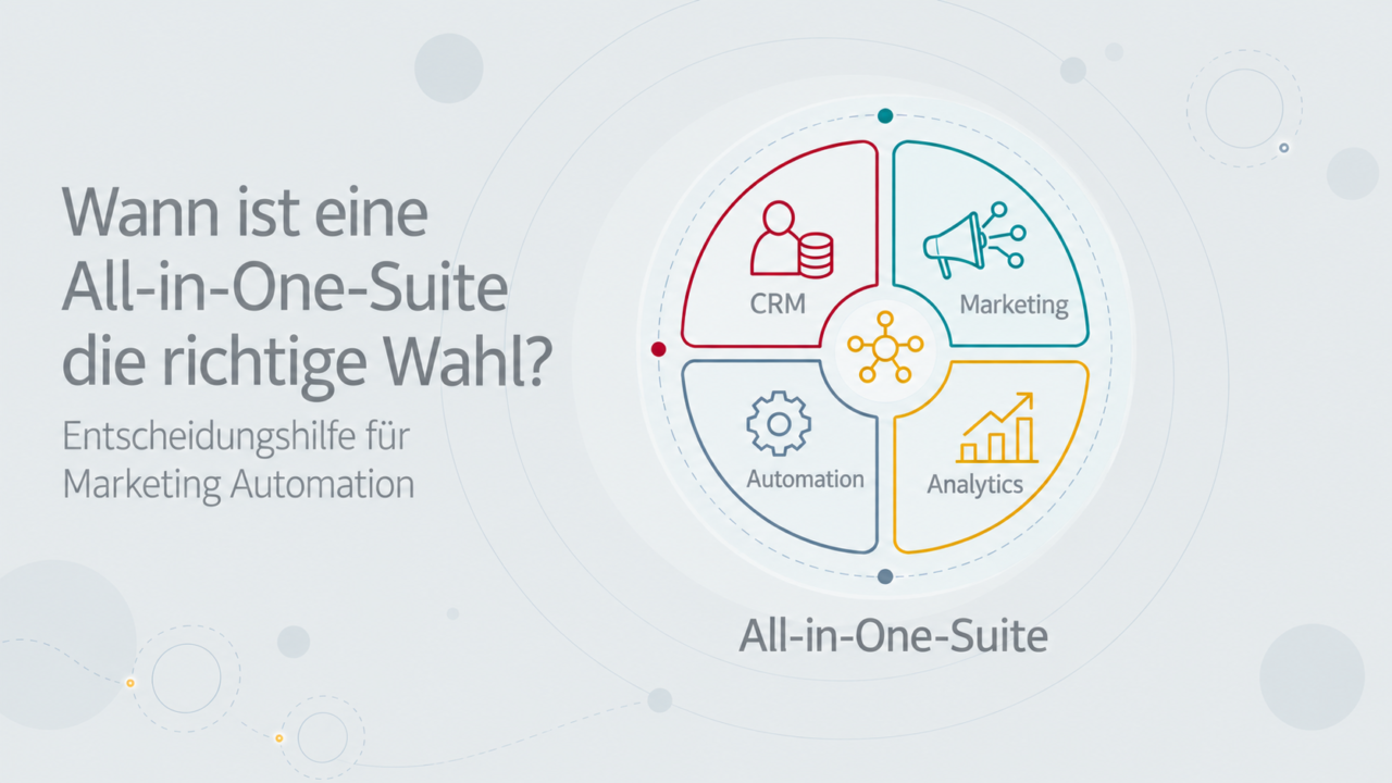Wann ist eine All-in-One-Suite die richtige Wahl?