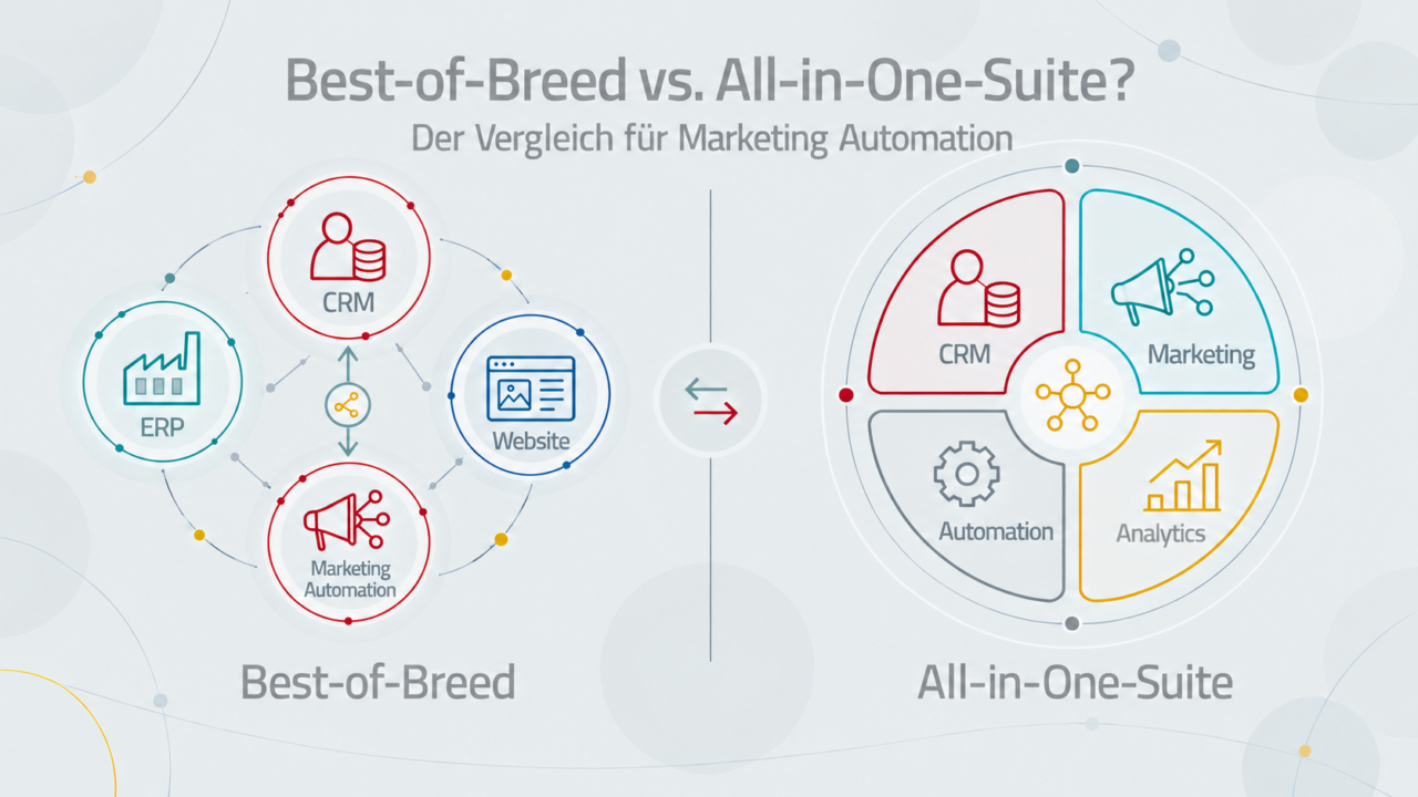 Best-of-Breed oder All-in-One-Suite? Der Entscheidungsrahmen für Marketing Automation