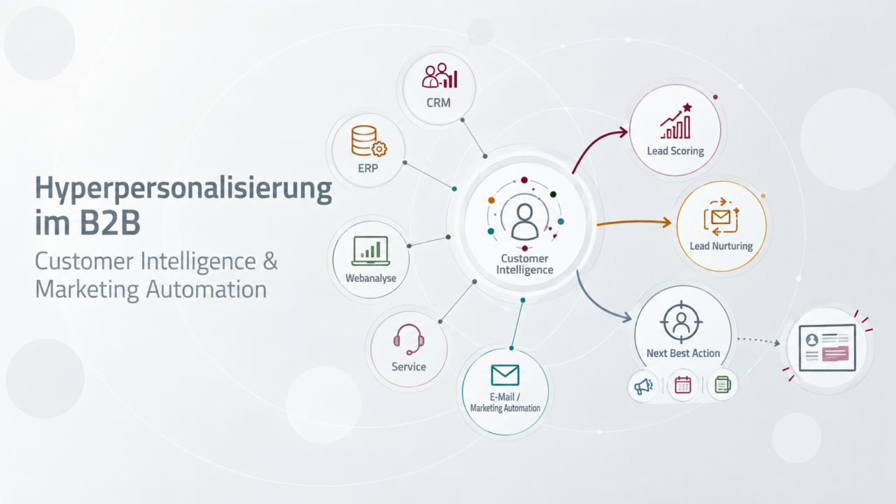 Hyperpersonalisierung im B2B: Wie Marketing Automation und Customer Intelligence die personalisierte Kundenkommunikation verbessern