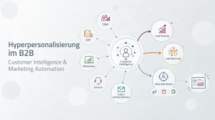Hyperpersonalisierung im B2B: Wie Marketing Automation und Customer Intelligence die personalisierte Kundenkommunikation verbessern